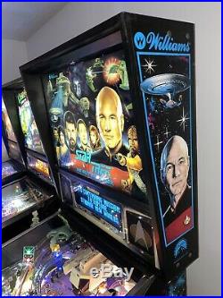 Star Trek Next Generation Pinball Machine by Williams LEDs ColorDMD Free Ship