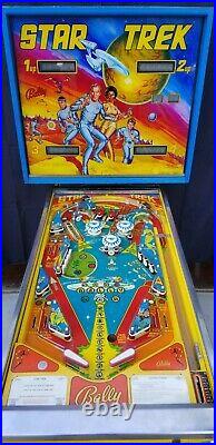 Star Trek Pinball Machine (Bally) 1979