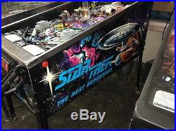 Star Trek The Next Generation, Full Size Pinball Machine -excellent 100% -calif