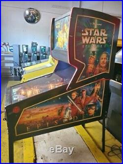 Star Wars Episode 1 EP1 Pinball Machine Video Arcade Game