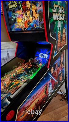 Star Wars Episode 1 Pinball Machine Williams 1999 THE GAME ROOM STORE NJ 07004