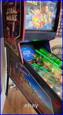Star Wars Episode 1 Pinball Machine Williams 1999 THE GAME ROOM STORE NJ 07004