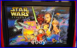 Star Wars Episode 1 Pinball Machine Williams 1999 THE GAME ROOM STORE NJ 07004