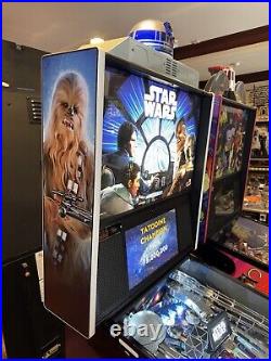 Star Wars Limited Edition Pinball Machine Orange County Pinballs R2-D2 Topper