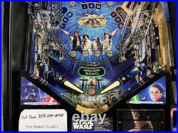 Star Wars Limited Edition Pinball Machine Stern Dealer Absolutely Loaded Le 007