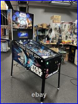 Star Wars Limited Edition Pinball Machine Stern Dealer Absolutely Loaded Le 007