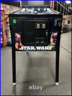 Star Wars Limited Edition Pinball Machine Stern Dealer Absolutely Loaded Le 007