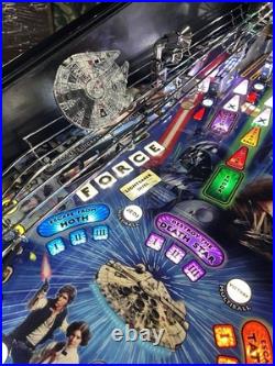 Star Wars Limited Edition Pinball Machine Stern Dealer Absolutely Loaded Le 007