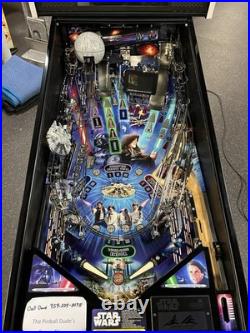 Star Wars Limited Edition Pinball Machine Stern Dealer Absolutely Loaded Le 007