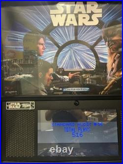 Star Wars Limited Edition Pinball Machine Stern Dealer Absolutely Loaded Le 007