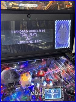 Star Wars Limited Edition Pinball Machine Topper Stern Orange County Pinballs