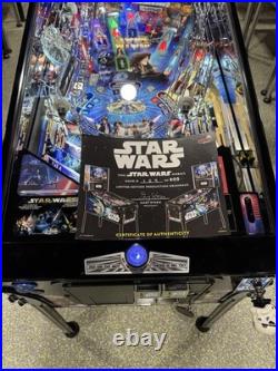 Star Wars Limited Edition Pinball Machine Topper Stern Orange County Pinballs