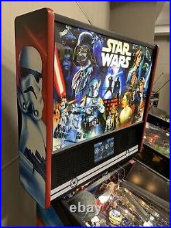 Star Wars Movie Art Home Edition Pinball Machine Stern Free ship Demo