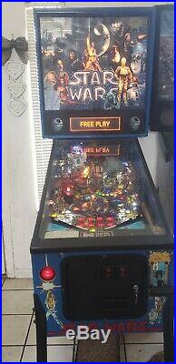 Star Wars Pinball Machine 1990's Data East great condition
