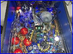 Star Wars Pinball Machine By Data East Coin Op LED Home Use Only Free Shipping