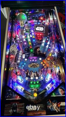 Star Wars Premium Edition Pinball Machine Stern Dlr Absolutely Loaded