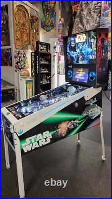Star Wars Premium Edition Pinball Machine Stern Dlr Absolutely Loaded