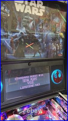 Star Wars Premium Edition Pinball Machine Stern Dlr Absolutely Loaded