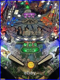 Star Wars Premium Pinball Machine Stern Dlr Comic Version Super Rare 146 Plays