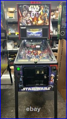 Star Wars (Pro) pinball machine March 2018, manufactured by Stern Pinball