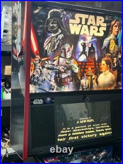 Star Wars (Pro) pinball machine March 2018, manufactured by Stern Pinball