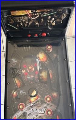 Star Wars Space Battle Free Standing Pinball Game 2013 Jakks Pacific Tested