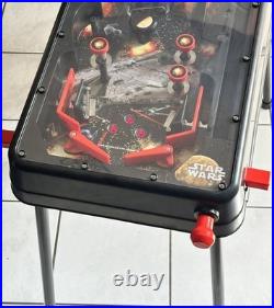 Star Wars Space Battle Free Standing Pinball Game 2013 Jakks Pacific Tested