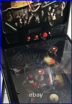Star Wars Space Battle Free Standing Pinball Game 2013 Jakks Pacific Tested
