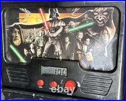 Star Wars Space Battle Free Standing Pinball Game 2013 Jakks Pacific Tested