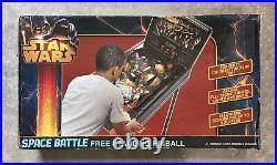 Star Wars Space Battle Free Standing Pinball Machine Nos 2013 #8573 Darth Vader