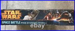 Star Wars Space Battle Free Standing Pinball Machine Nos 2013 #8573 Darth Vader