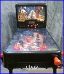 Star Wars The Force Awakens Stand Up Pinball Machine Works Great