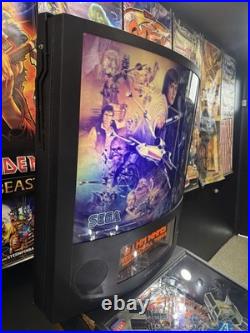 Star Wars Trilogy Pinball Machine Sega Orange County Pinballs Free Shipping