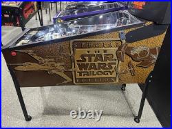 Star Wars Trilogy Pinball Machine Sega Orange County Pinballs Free Shipping