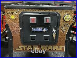 Star Wars Trilogy Pinball Machne Incredible Shape The Original Leds