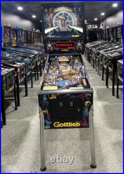 Stargate Pinball Machine Gottlieb 1995 LEDS Free Ship Orange County Pinballs