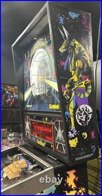 Stargate Pinball Machine Gottlieb 1995 LEDS Free Ship Orange County Pinballs