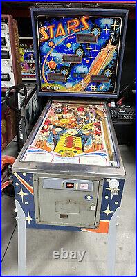 Stars Pinball Machine Coin Op Stern 1978 Free Shipping