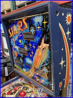 Stars Pinball Machine Coin Op Stern 1978 Free Shipping