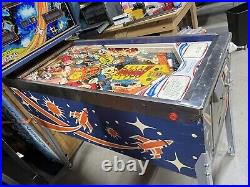 Stars Pinball Machine Coin Op Stern 1978 Free Shipping