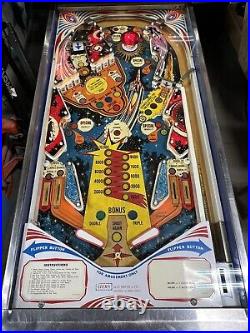 Stars Pinball Machine Coin Op Stern 1978 Free Shipping