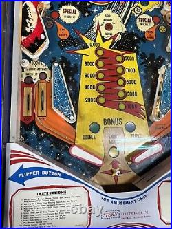 Stars Pinball Machine Coin Op Stern 1978 Free Shipping