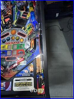 Starship Trooper LEDs Free Ship Pinball Machine 1997 Sega