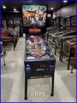 Starship Troopers Pinball Machine Sega 1997 Orange County Pinballs Free Shipping