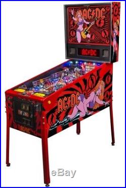 Stern AC/DC Premium LUCI Edition Vault Pinball Machine In Stock Ships Today