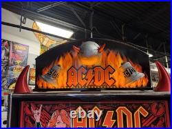 Stern Ac DC Luci Premium Edition Pinball Machine Loaded Topper Color DMD