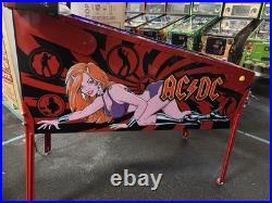 Stern Ac DC Luci Premium Edition Pinball Machine Loaded Topper Color DMD