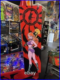 Stern Ac DC Luci Premium Edition Pinball Machine Loaded Topper Color DMD