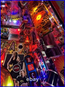 Stern Ac DC Luci Premium Edition Pinball Machine Loaded Topper Color DMD