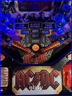 Stern Ac DC Luci Premium Edition Pinball Machine Loaded Topper Color DMD